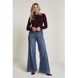 Para Mi - Daily Denims - Scotty Jeans - Smokey Indigo - High Waist Extra Wide Leg