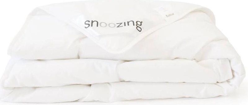 Snoozing Bern Bamboo - Zomerdekbed - Tweepersoons - 200x220 cm - Wit