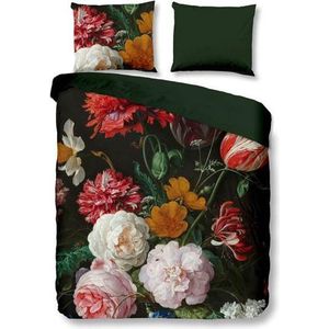 Snoozing Rozen Flanel Dekbedovertrek + 2 kussenslopen Multi kleur