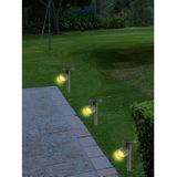 Lumineo Prikspot - solar - antraciet - 25 cm