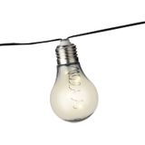 Lumineo - Lichtsnoer - Transparant - Kunststof - 7.5 m - Zonne-energie