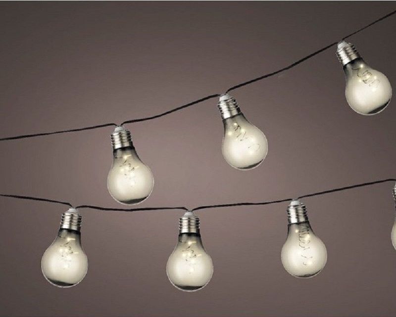 Lumineo - Lichtsnoer - Transparant - Kunststof - 7.5 m - Zonne-energie