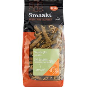 Smaakt - Less Carb Vezelrijke Pasta - Groen - Biologisch - 250g
