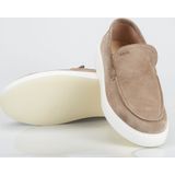 NUBIKK - Jiro Mio - Herenloafers - Lichtbruin - Suède - Leer