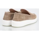 NUBIKK - Jiro Mio - Herenloafers - Lichtbruin - Suède - Leer