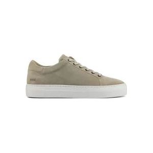 Nubikk Taupe Lage Sneaker Jagger Pure , Beige , Heren , Maat: 43 EU