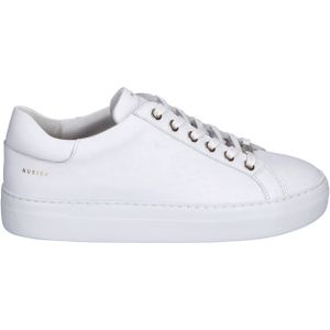 Nubikk Pure Fresh Wit Leren Sneaker , White , Dames , Maat: 41 EU
