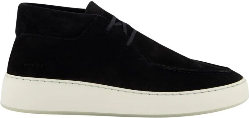 Nubikk - Jiro Gio - Suède Enkellaarsjes - Zwart