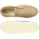 Nubikk - Jiro Gio Fur - Gevoerde Suède Enkelboots - Beige