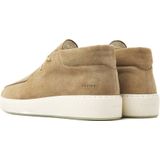 Nubikk - Jiro Gio Fur - Gevoerde Suède Enkelboots - Beige