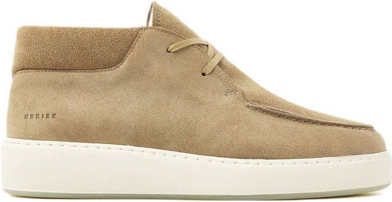 Nubikk - Jiro Gio Fur - Gevoerde Suède Enkelboots - Beige