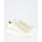 NUBIKK - Elise Wing - Sneakers - Goud - Leer - Textiel