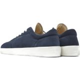 Nubikk, Schoenen, Heren, Blauw, 41 EU, Leer, Blauwe Stijlvolle Heren Sneakers