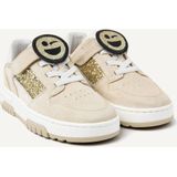 Nubikk - Sneaker - Glinsterend - Leer - Elastische Veters