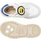 Nubikk - Basket Court Jr - Sneakers - Wit/Blauw - Leren