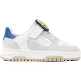 Nubikk - Basket Court Jr - Sneakers - Wit/Blauw - Leren
