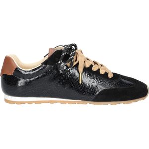 Nubikk - Billy LOU - Lage Sneakers - Zwart