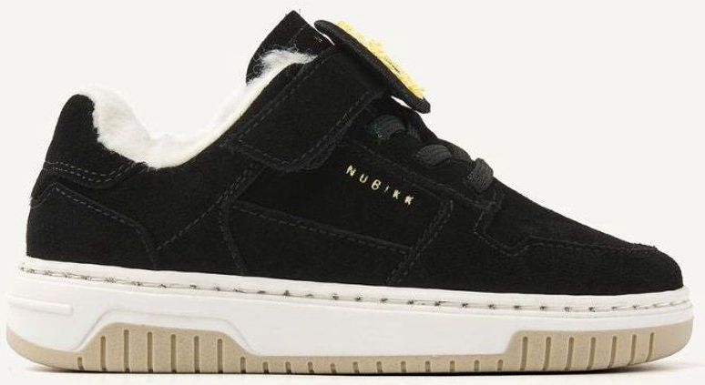 Nubikk - Basket Teddy Jr - Sneakers - Zwart - Gevoerd Suède