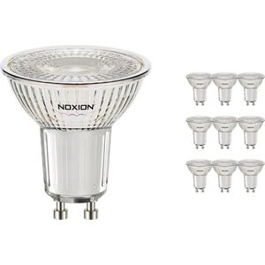 Voordeelpak 10x Noxion LED Spot GU10 PAR16 3W 230lm 36D - 830 Warm Wit | Dimbaar - Vervangt 35W.