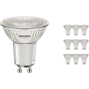 Voordeelpak 10x Noxion LED Spot GU10 PAR16 4.6W 345lm 36D - 840 Koel Wit | Dimbaar - Vervangt 50W.
