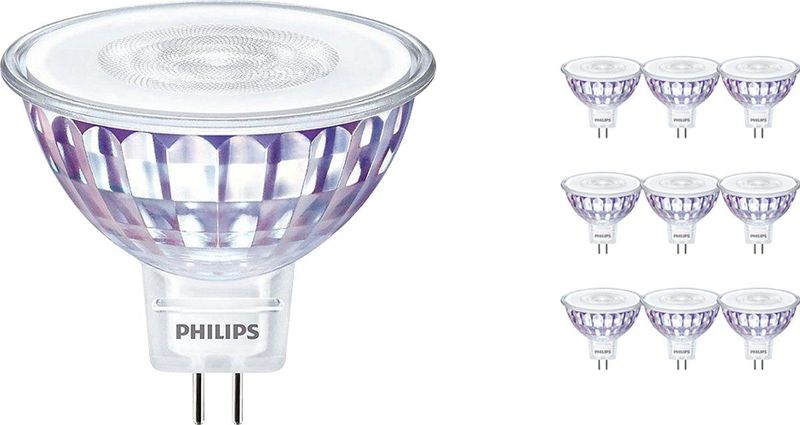 Philips - GU5.3 MASTER - Led-Spot - Warm Licht - 10 Stuks