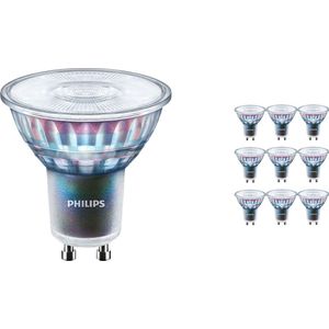 Voordeelpak 10x Philips LEDspot ExpertColor GU10 5.5W 927 25D (MASTER) | Beste Kleurweergave - Zeer Warm Wit - Dimbaar - Vervangt 50W