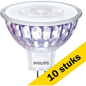 Philips GU5.3 MasterLED - LED Spot - Dimbaar - 10x 5.8W - 4000K - 60°