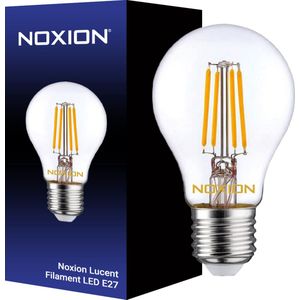 Noxion Lucent Filament LED E27 Peer Helder 7W 806lm - 827 Zeer Warm Wit | Dimbaar - Vervangt 60W