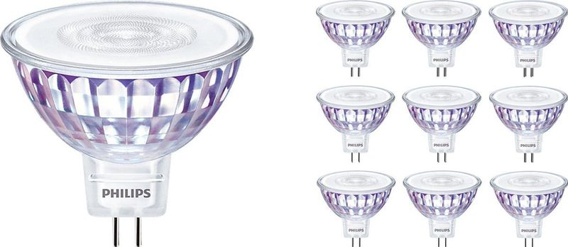 Philips - GU5.3 - LED Spot - Dimbaar - MasterLED Dimtone - 10x 5.8W - 2200K-2700K - 36°