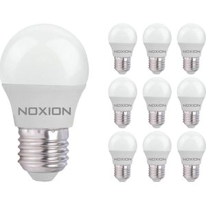 Voordeelpak 10x Noxion Lucent Classic LED E27 Kogel Mat 2.5W 250lm - 827 Zeer Warm Wit | Vervangt 25W