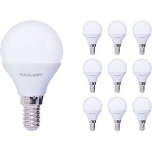 Voordeelpak 10x Noxion Lucent Lustre LED E14 Kogel Mat 2.5W 250lm - 827 Zeer Warm Wit | Vervangt 25W.