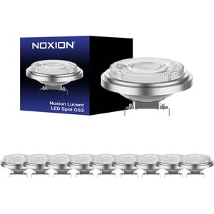 Voordeelpak 10x Noxion Lucent LED Spot G53 AR111 7.3W 450lm 24D - 918-927 Dim naar Warm | Beste Kleurweergave - Dimbaar - Vervangt 50W.
