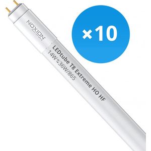 Voordeelpak 10x Noxion LED Buis T8 Avant Extreme (HF) High Output 14W 2100lm - 865 Daglicht | 120cm - Vervangt 36W.