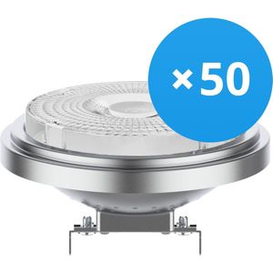 Voordeelpak 50x Noxion LEDspot G53 AR111 7.2W 450lm 40D - 918-927 Dim To Warm | Beste Kleurweergave - Dimbaar - Vervangt 50W.