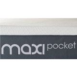 Maxi Pocket pocketvering matras met traagschuim toplaag inclusief hoofdkussen(s) - 80 x 200 cm