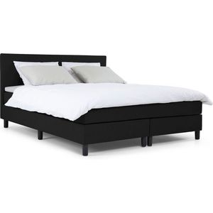 Beter Bed complete boxspring Box owen vlak met gestoffeerd matras (140x200 cm)