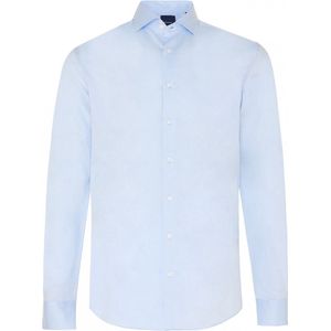 TRESANTI | NOAM I Basic stretch overhemd | Sky Blauw | Size 37