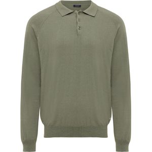 TRESANTI DAGOBERTO I Lange mouwen raglan polo Light groen Size