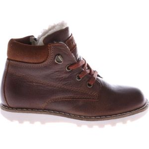 Pinocchio - P2125 - Enkelboots - Bruin - Leer - Rubber Zool