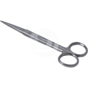 Chirurgische schaar SP/SP Lengte: 14 cm Medipharchem - RVS - Rechte schaar met 2 spitse punten - Recht