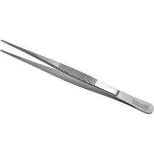 Anatomisch pincet Recht (Slank) Lengte: 13 cm Medipharchem - Metaal - RVS - Slanke vorm - Recht