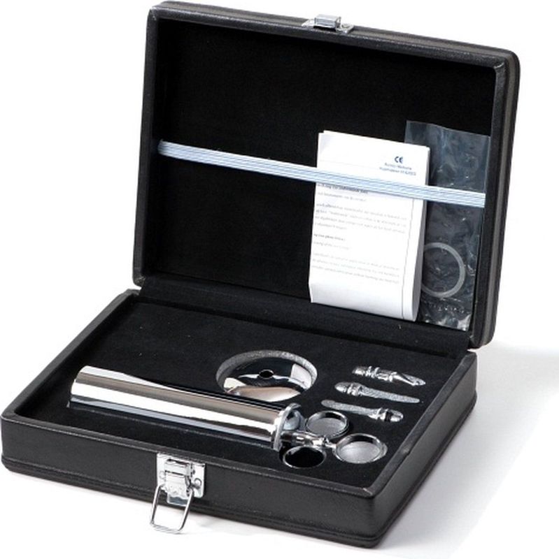 Schimmelbusch oorspuit RVS 100cc in luxe opbergdoos