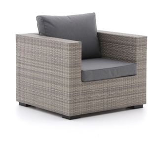 Forza Giotto lounge tuinstoel , Grijs - Antraciet ,  Wicker  ,