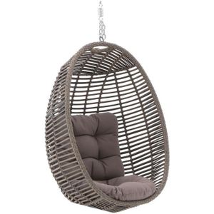 Manifesto Ortello Cocoon hangstoel (alleen basket) , Taupe - Naturel - Bruin ,  Wicker  ,
