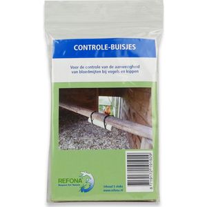 Refona Controle buisjes voor mijten en luizen (5 stuks)