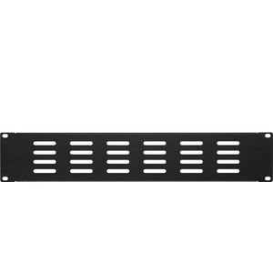 DSIT 19 inch geperforeerd afdekpaneel - 2U - geschikt voor serverkast - patchkast en flightcase