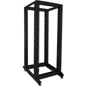 DSIT 32U relay rack op wielen 600x800x1600mm (BxDxH)