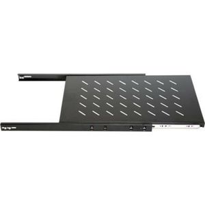 DSIT Uitschuifbaar legbord voor 600mm diepe serverkasten - 1U - serverbehuizing - serverrack - ook geschikt voor flightcases