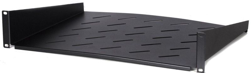 DSIT 2U Legbord voor 600mm diepe wandkasten - 400mm diep (max. 12 kg) - serverbehuizing - serverrack