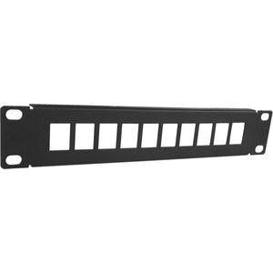 DSIT 10 inch UTP patchpaneel voor keystones - 10 poorts